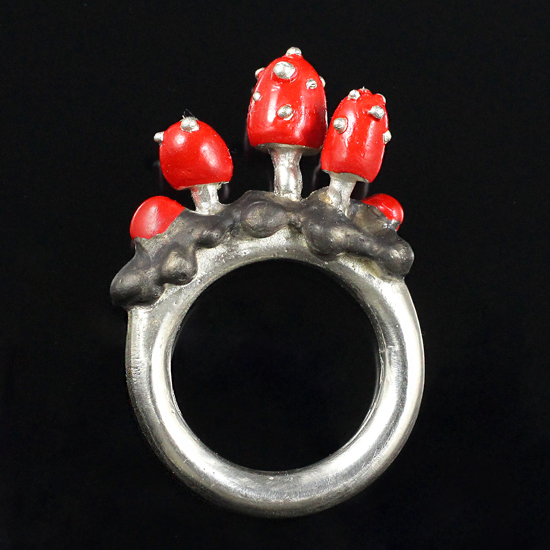 Schmuck von der Bey, Ring Pilze